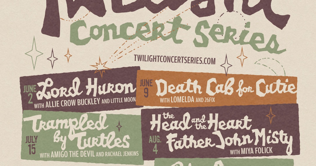 KRCL 36th Annual Twilight Concert Series is Announced!