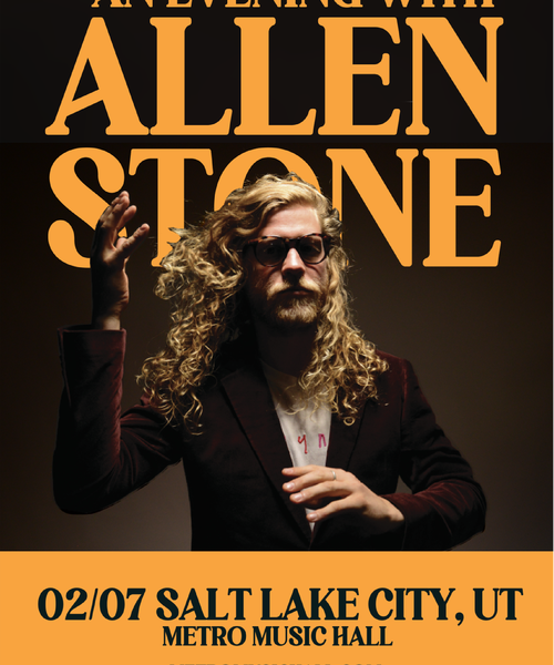 KRCL Presents: Allen Stone at Metro Music Hall on Feb 7