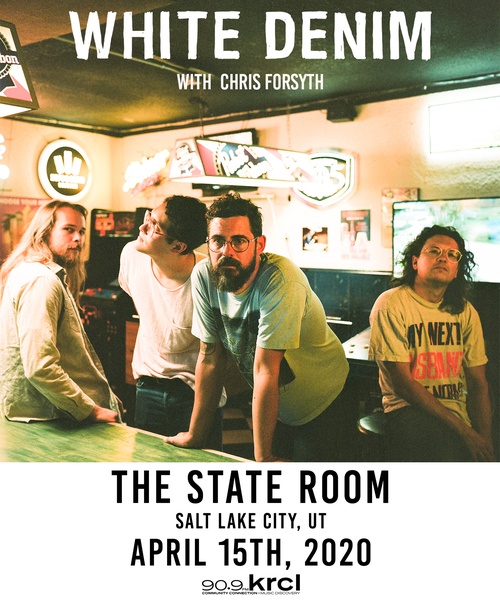 KRCL Presents: White Denim at The State Room April 15