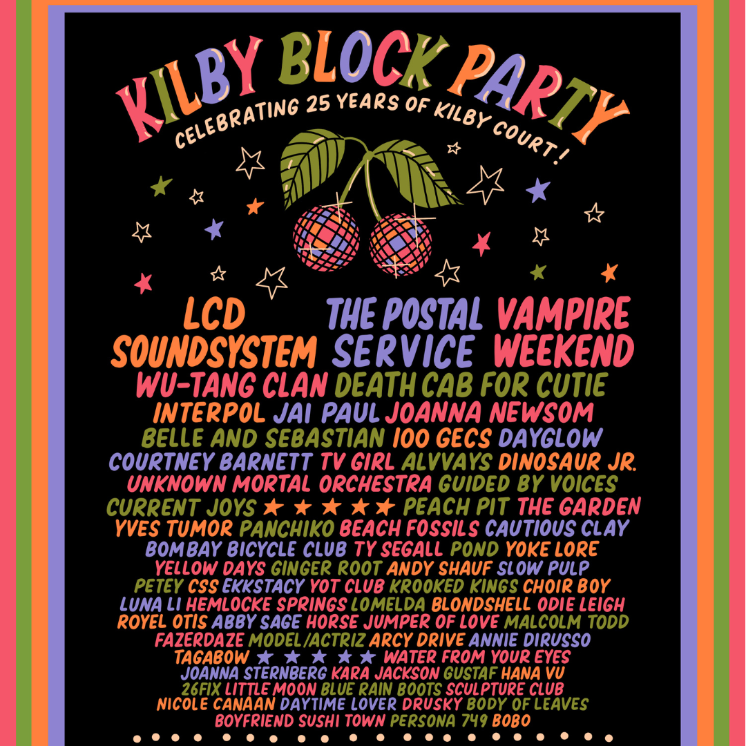 KRCL Kilby Block Party 2024 Full Lineup Announced!