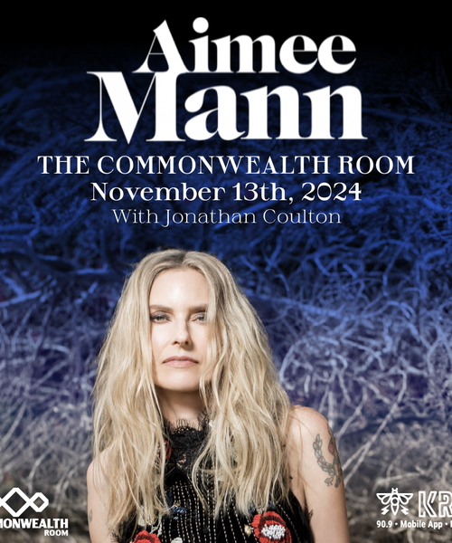 KRCL Presents: Aimee Mann at The Commonwealth Room, Nov 13