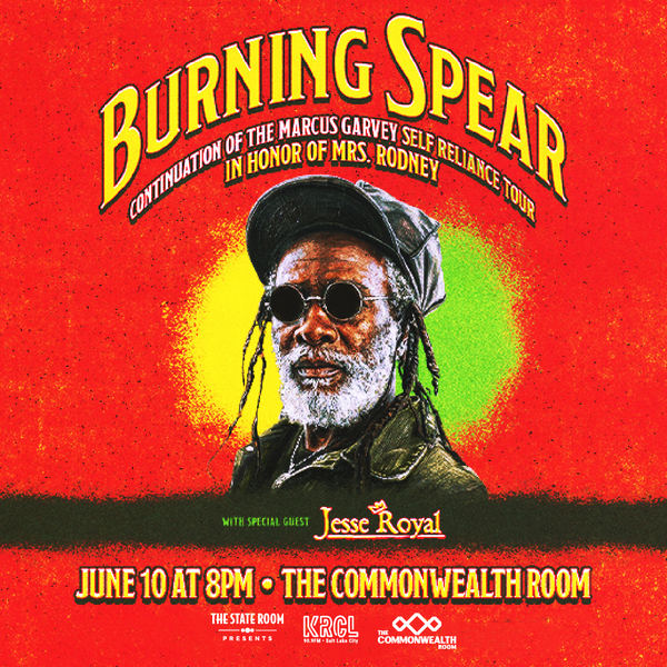 KRCL Presents: Burning Spear at The Commonwealth Room June 10