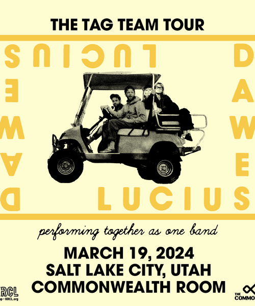 KRCL Presents: Dawes and Lucius on March 19 at The Commonwealth Room