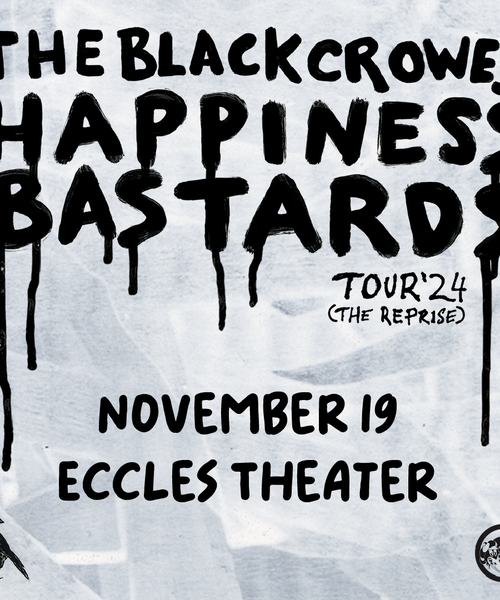 The Black Crowes return to Salt Lake City's Eccles Theater on Nov 19