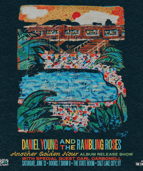KRCL Local Spotlight: Daniel Young & the Rambling Roses at The State Room June 13