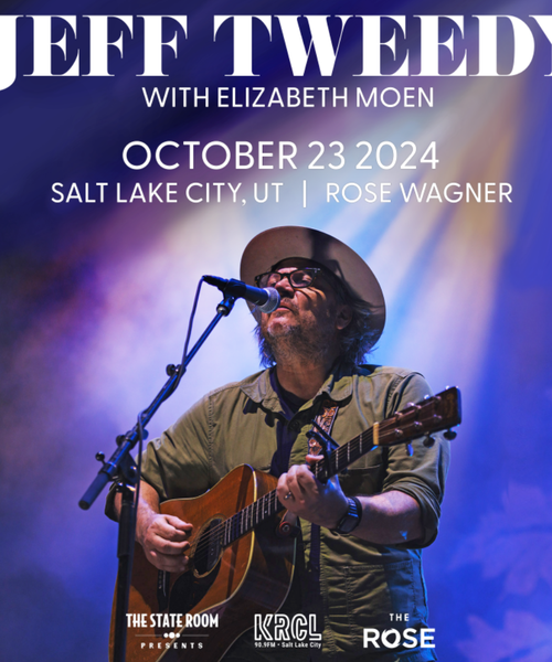 KRCL Presents: Jeff Tweedy at The Rose on October 23