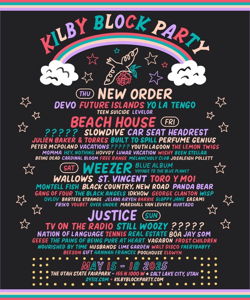 Kilby Block Party Announces the 2025 Line Up!