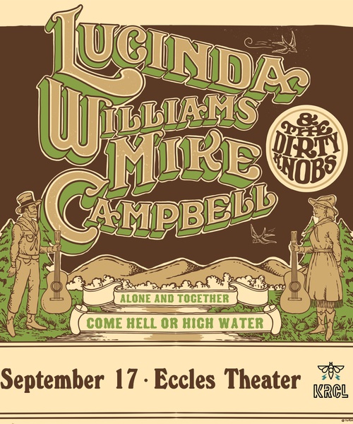 KRCL Presents: Lucinda Williams + Mike Campbell & the Dirty Knobs at The Eccles Theater