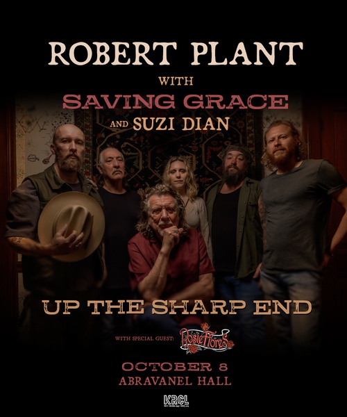 KRCL Presents: Robert Plant with Saving Grace at Abravanel Hall on Oct 8