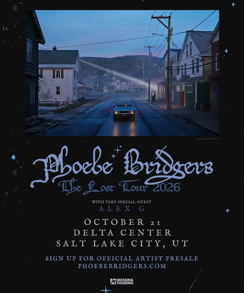 Just Announced! Phoebe Bridgers is coming to the Delta Center on Oct 21