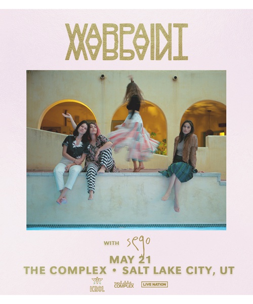 KRCL Presents: Warpaint with Sego at The Complex May 21
