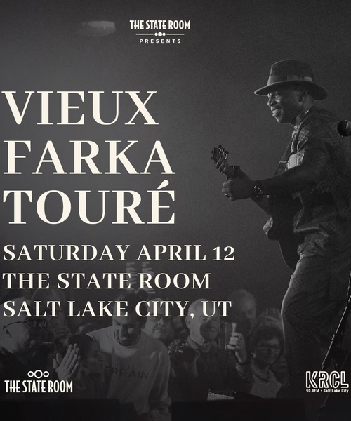 KRCL Presents: Vieux Farka Toure at The State Room on April 12