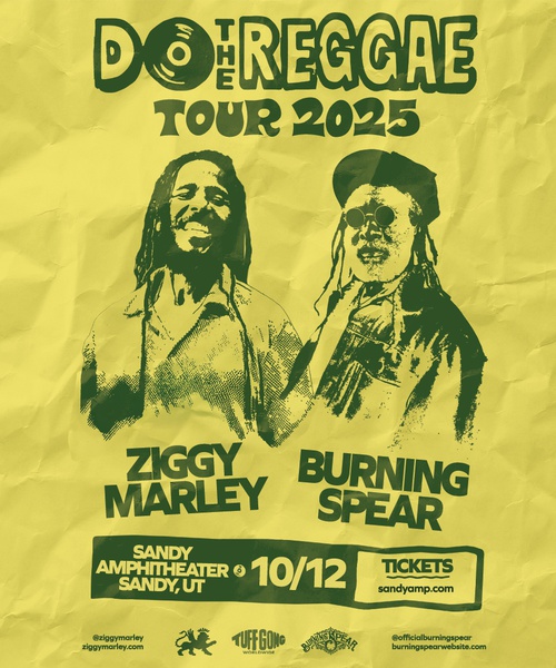 KRCL Welcomes Ziggy Marley and Burning Spear to Sandy Amphitheater on Oct 12